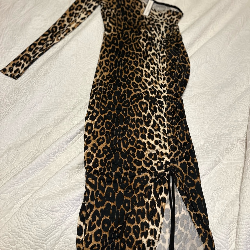 Soncy Leopard Print Dress